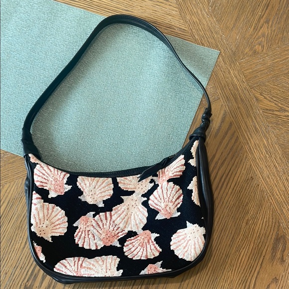 Handmade Handbags - Seashell Patterned Shoulder Bag